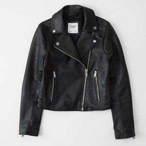 Abercrombie Vegan Leather Jacket